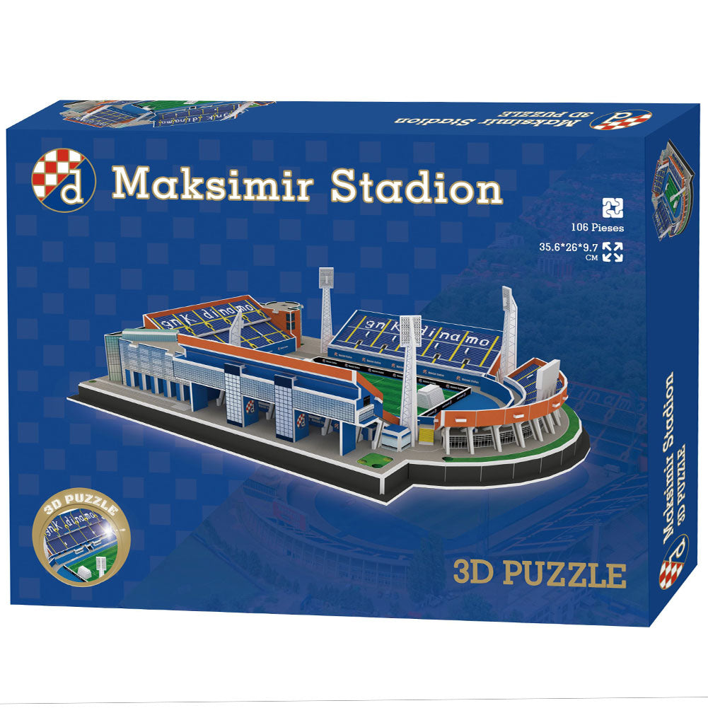 GNK Dinamo Zagreb 3D Stadium Puzzle - Shop Puzzles & Games At Gift Moments - 3