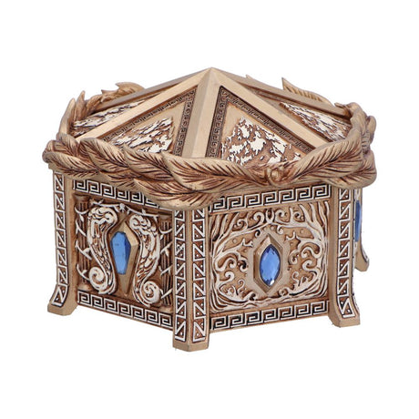 Gold Detailed Pandora’s Trinket Box: 5 - Boxes By NN Designs