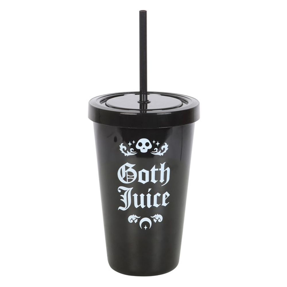 Goth Juice Plastic Tumbler with Straw: 2 - By Gift Moments
