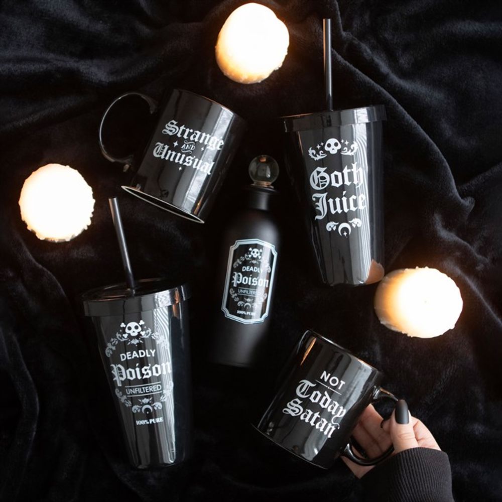 Goth Juice Plastic Tumbler with Straw: 5 - By Gift Moments