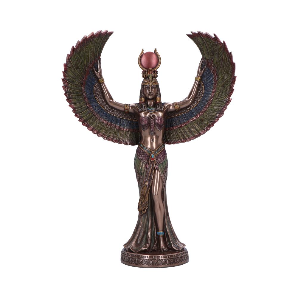Graceful Isis Figurine Embodiment of Magic Wisdom and Divinity: 3 - Figurines Large (30-50cm) By NN Designs