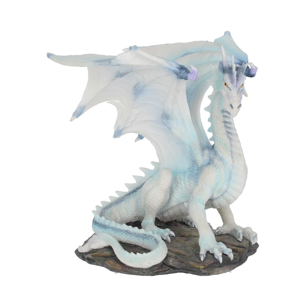 Grawlbane White Dragon Figurine 20cm: 2 - Figures & Collectables By Gift Moments