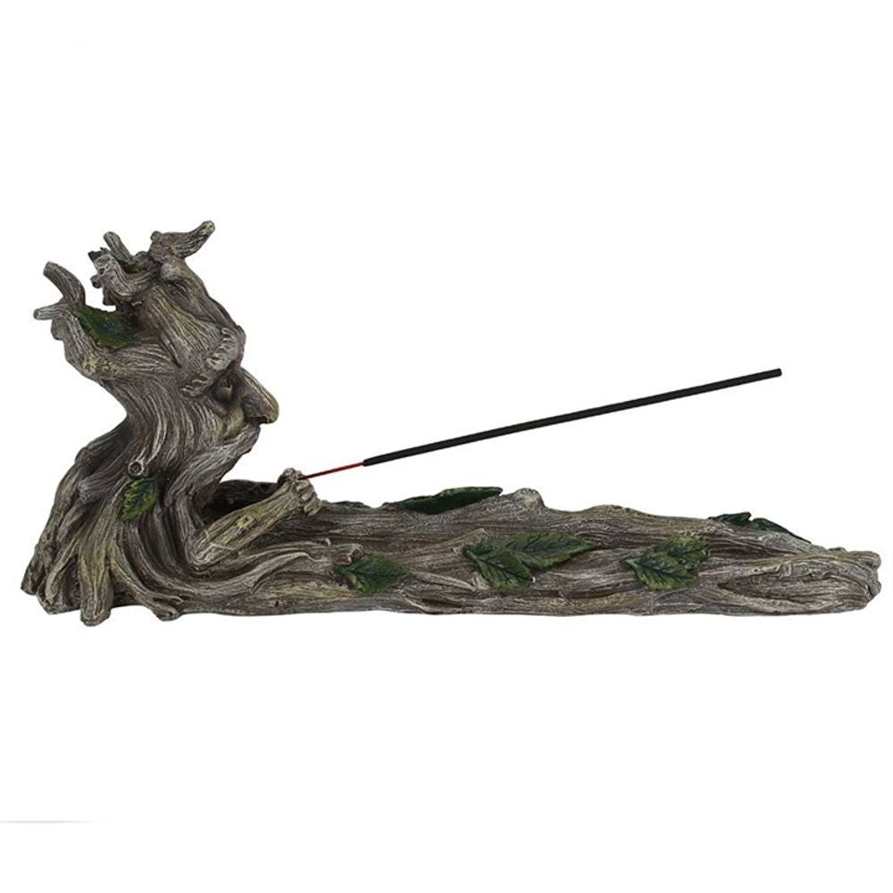 Green Man Incense Stick Holder: 3 - Incense Holders By Gift Moments