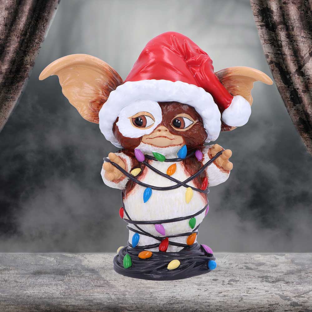Gremlins Gizmo in Fairy Lights Figurine - Shop Figures & Collectables At Gift Moments - 1