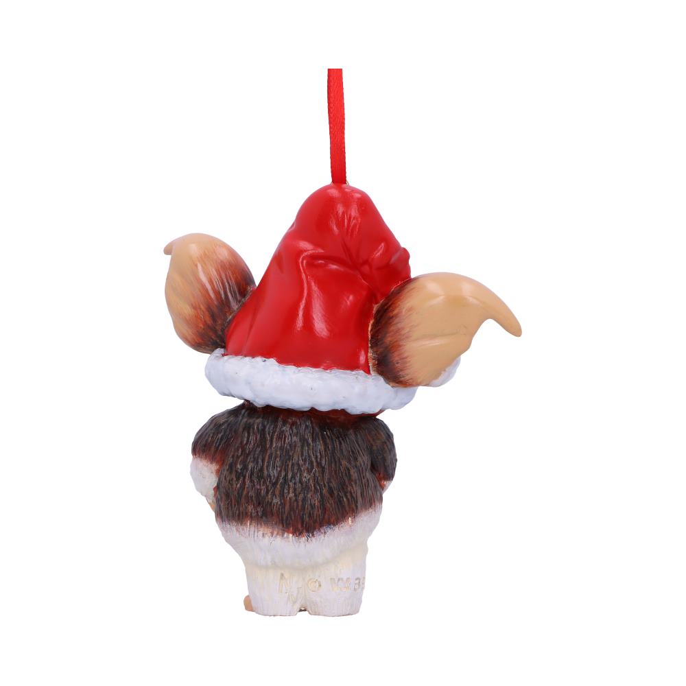 Gremlins Gizmo in Santa Hat Hanging Ornament - Shop Decorations At Gift Moments - 4