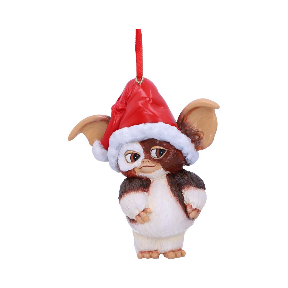 Gremlins Gizmo in Santa Hat Hanging Ornament - Shop Decorations At Gift Moments - 2