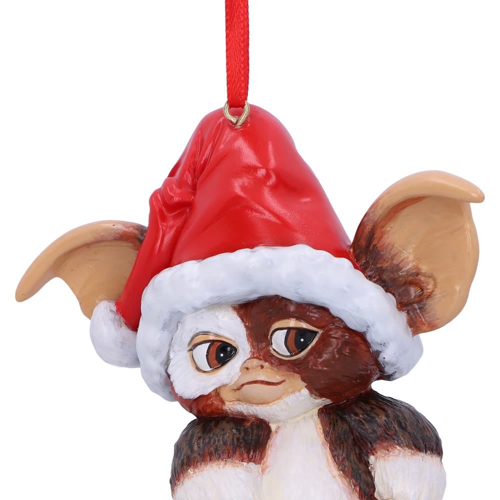 Gremlins Gizmo in Santa Hat Hanging Ornament - Shop Decorations At Gift Moments - 6