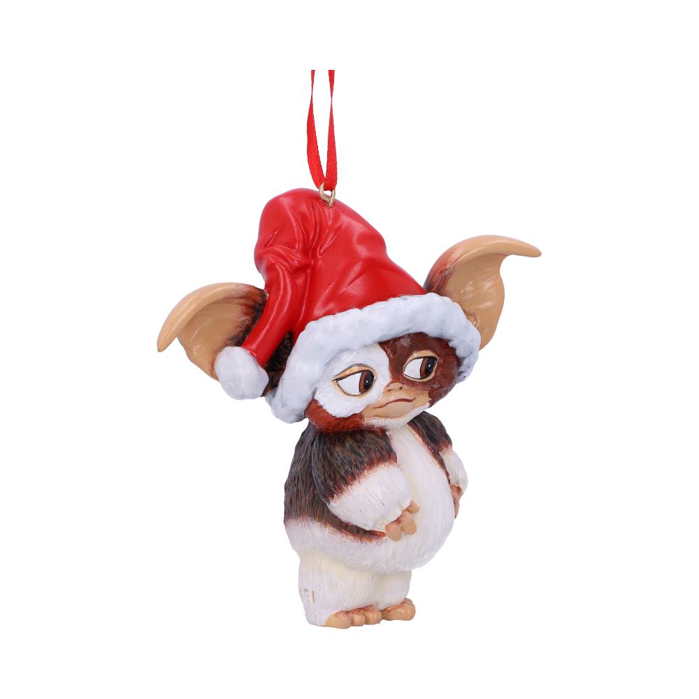 Gremlins Gizmo in Santa Hat Hanging Ornament - Shop Decorations At Gift Moments - 5