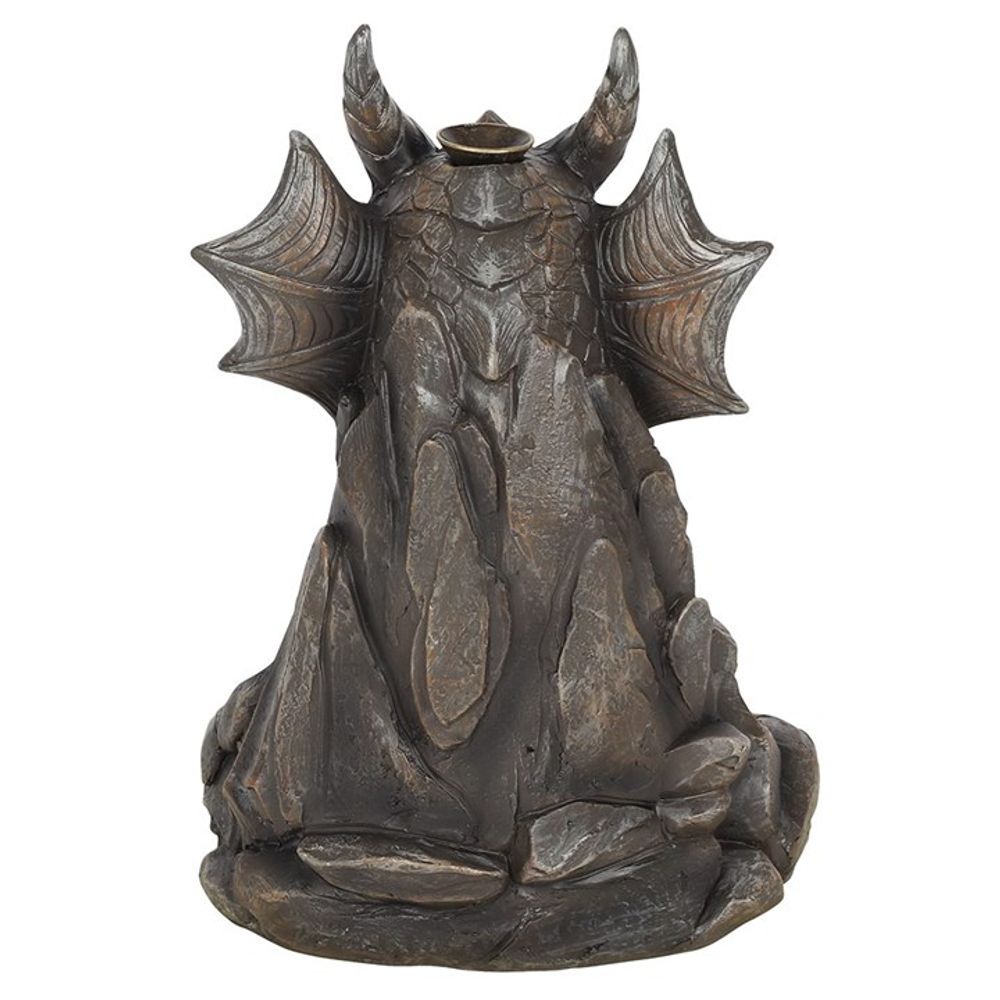 Grey Dragon Backflow Incense Burner: 3 - Incense Holders By Gift Moments