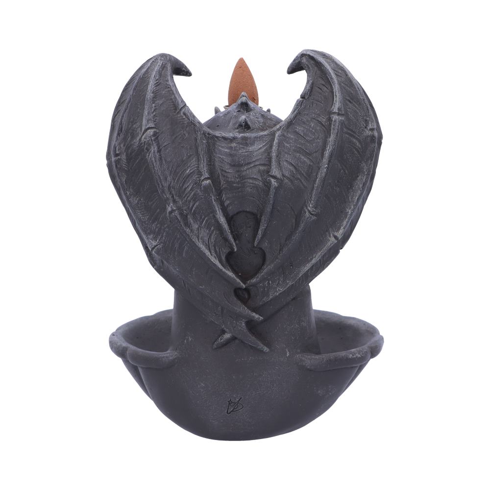 Grotesque Smoke Backflow Incense Burner 17.8cm: 4 - Incense Holders By Gift Moments