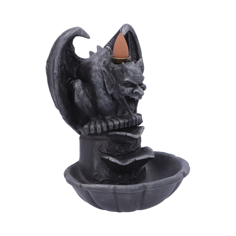 Grotesque Smoke Backflow Incense Burner 17.8cm: 5 - Incense Holders By Gift Moments