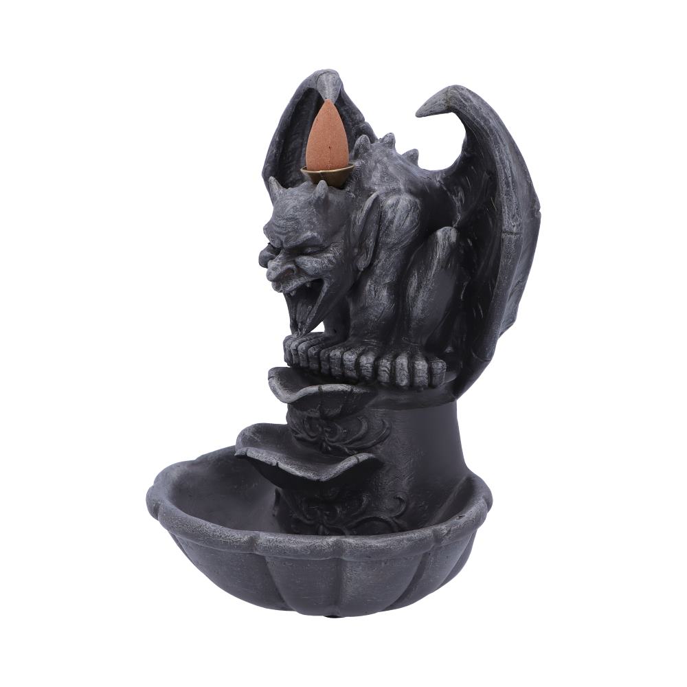 Grotesque Smoke Backflow Incense Burner 17.8cm: 3 - Incense Holders By Gift Moments