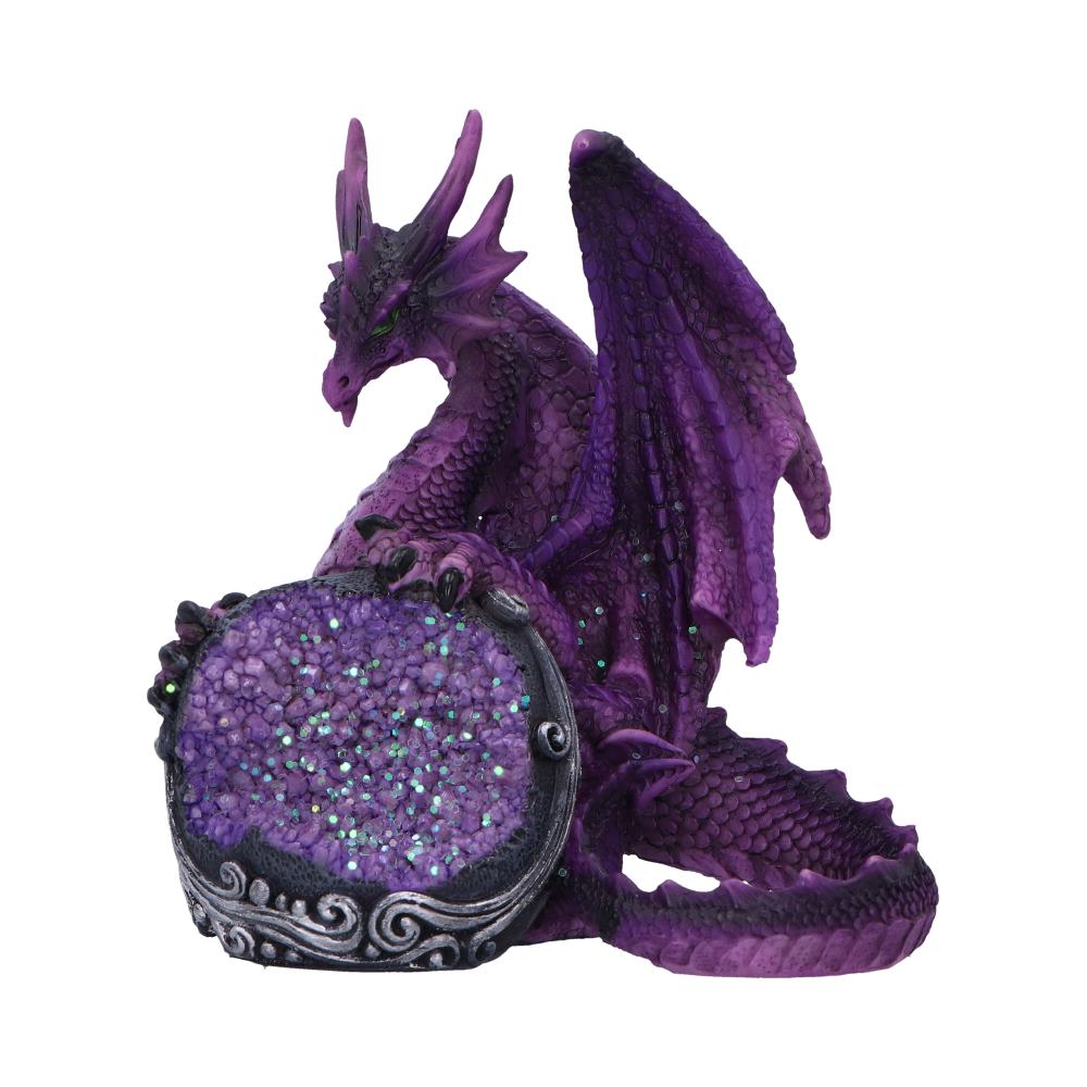 Guardian of the Geode Purple Dragon Figurine 11.5cm: 2 - Figures & Collectables By Gift Moments
