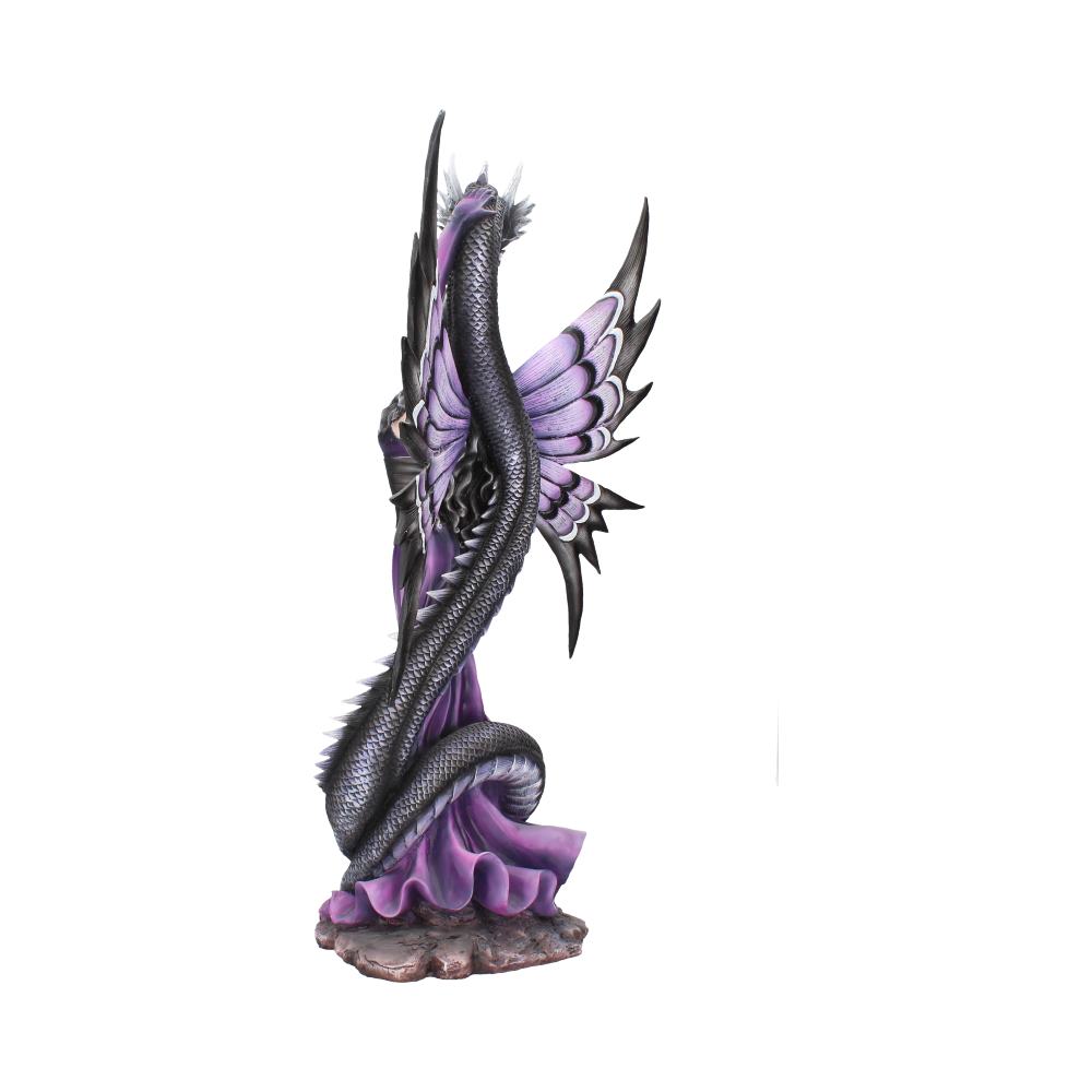 Guardians Embrace Large Dark Fairy Dragon Ornament - Shop Figurines Extra Large (Over 50cm) At Gift Moments - 4