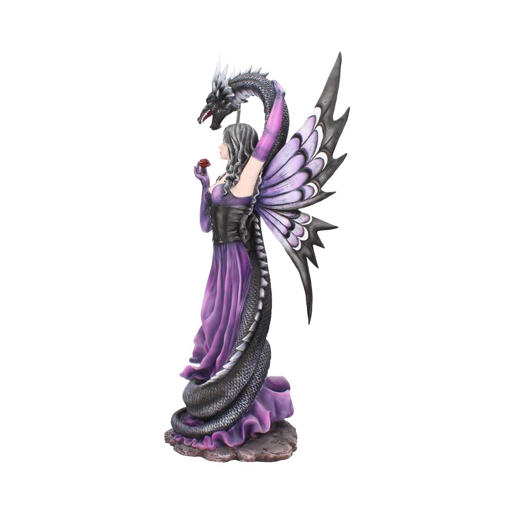 Guardians Embrace Large Dark Fairy Dragon Ornament - Shop Figurines Extra Large (Over 50cm) At Gift Moments - 3