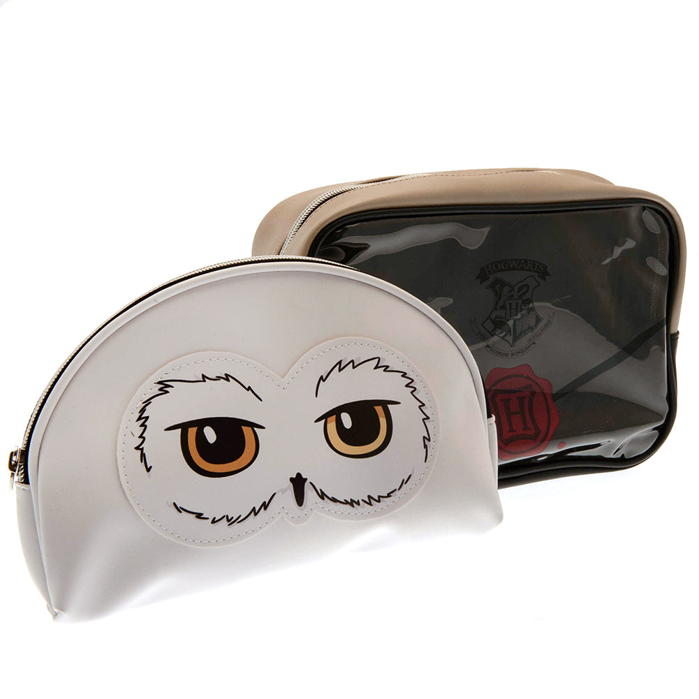 Harry Potter 2 Piece PU Wash Bag Set: 2 - Bags By Harry Potter