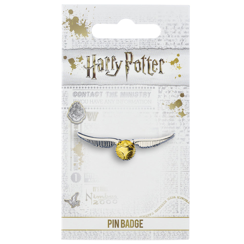 Harry Potter Badge Golden Snitch: 3 - Badges By Harry Potter