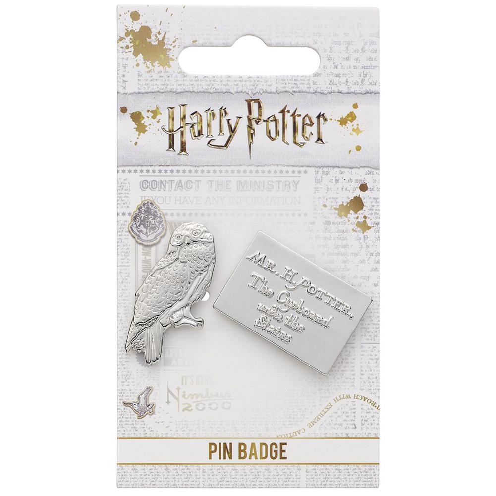 Harry Potter Badge Hedwig Owl & Letter: 2 - Badges By Harry Potter