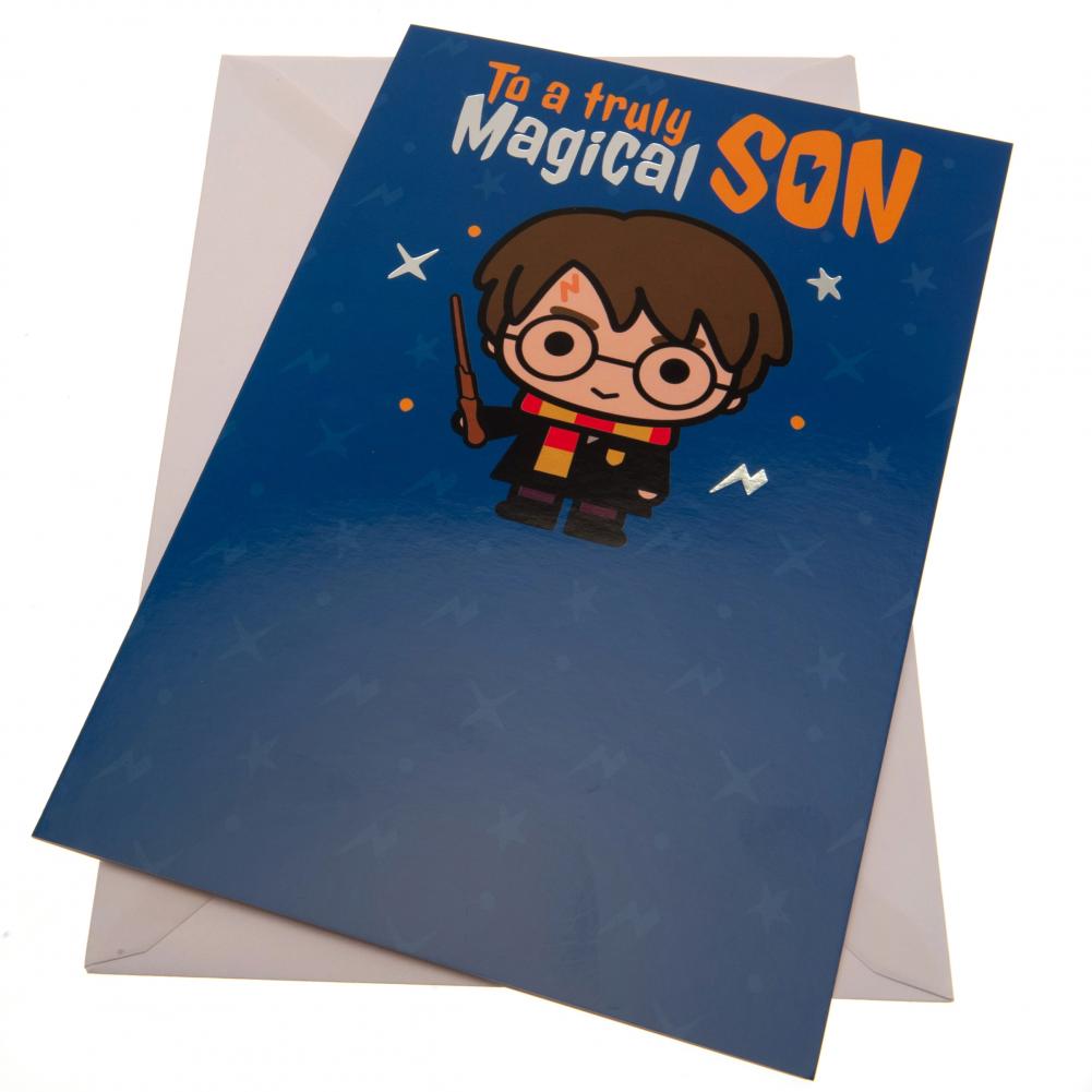 Harry Potter Birthday Card Son: 1 - Greeting Cards By Harry Potter