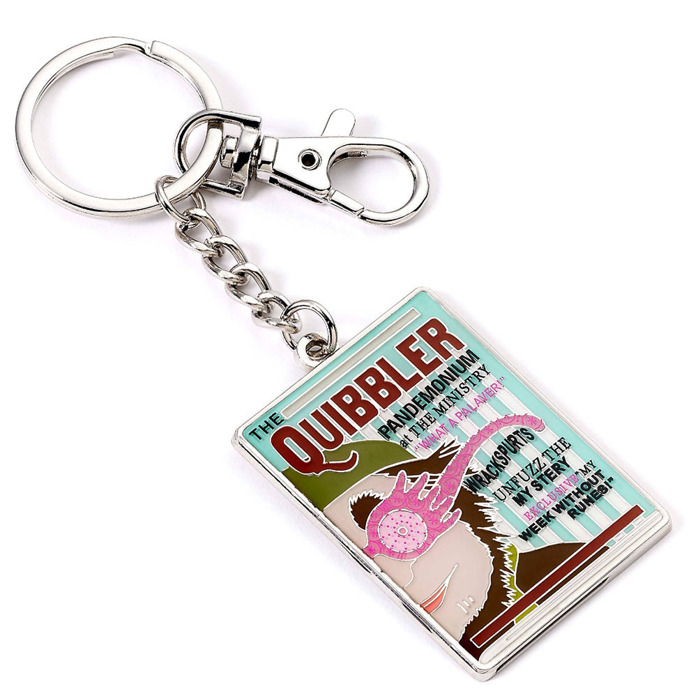Harry Potter Charm Keyring Quibbler - Shop Keyrings At Gift Moments - 1