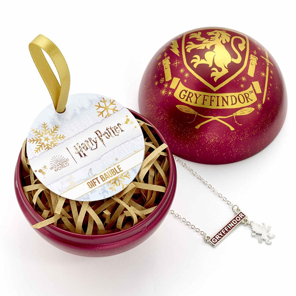 Harry Potter Christmas Gift Bauble Gryffindor: 1 - Christmas Baubles By Harry Potter