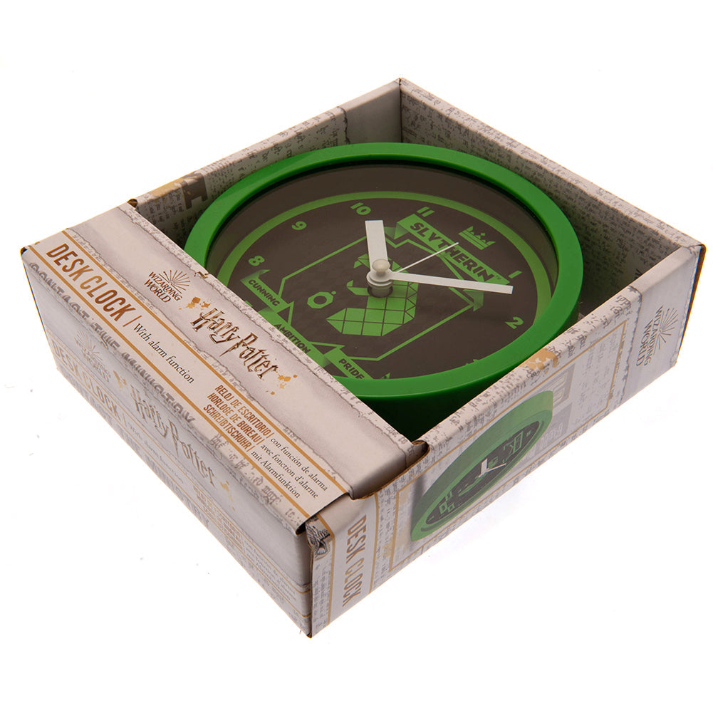 Harry Potter Desktop Clock Slytherin: 3 - Clocks By Harry Potter