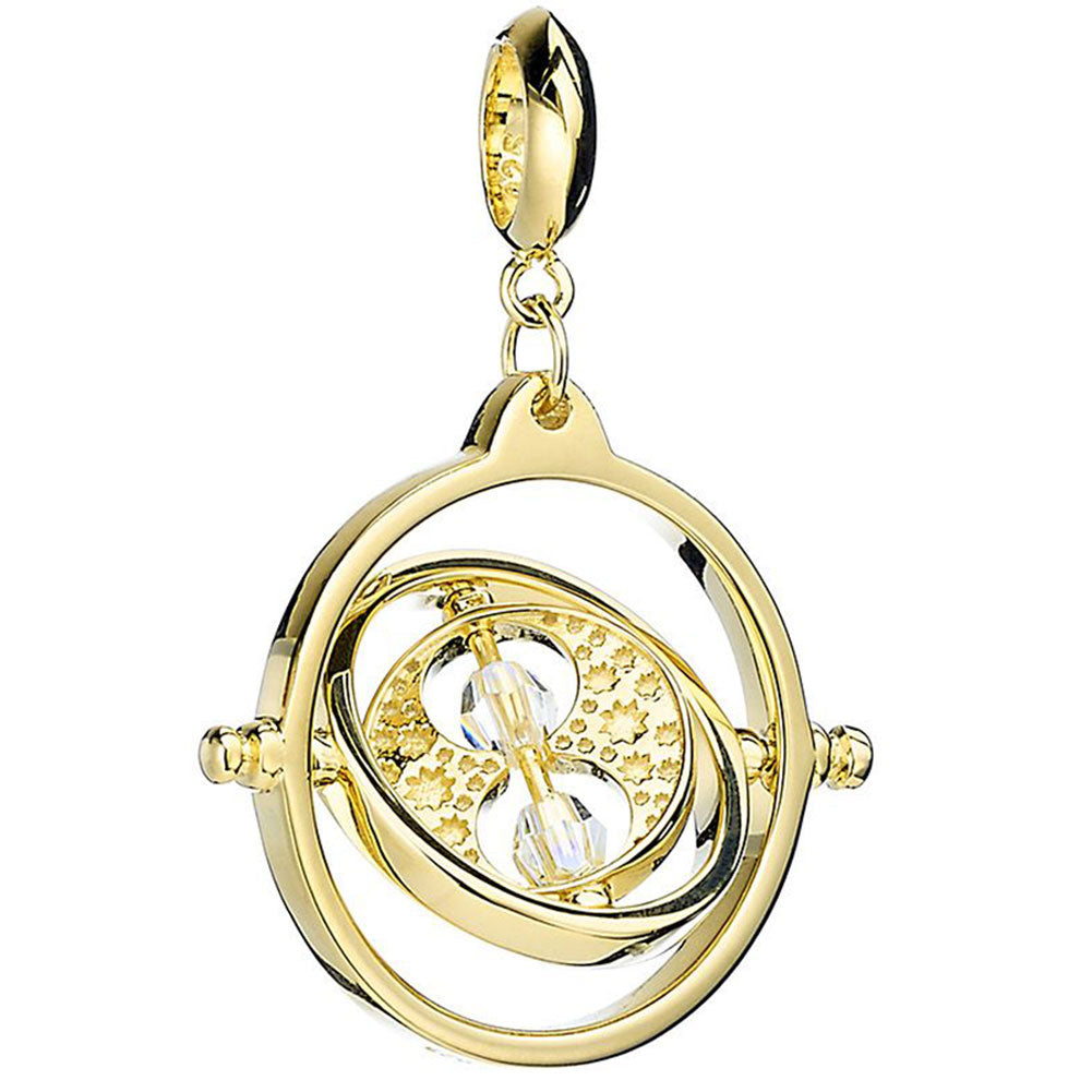 Harry Potter Gold Plated Time Turner Crystal Charm - Shop Jewellery At Gift Moments - 2