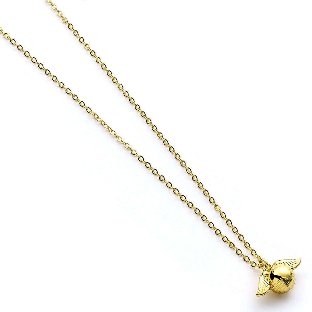 Harry Potter Gold Plated Cute Golden Snitch Necklace - Shop Jewellery At Gift Moments - 2