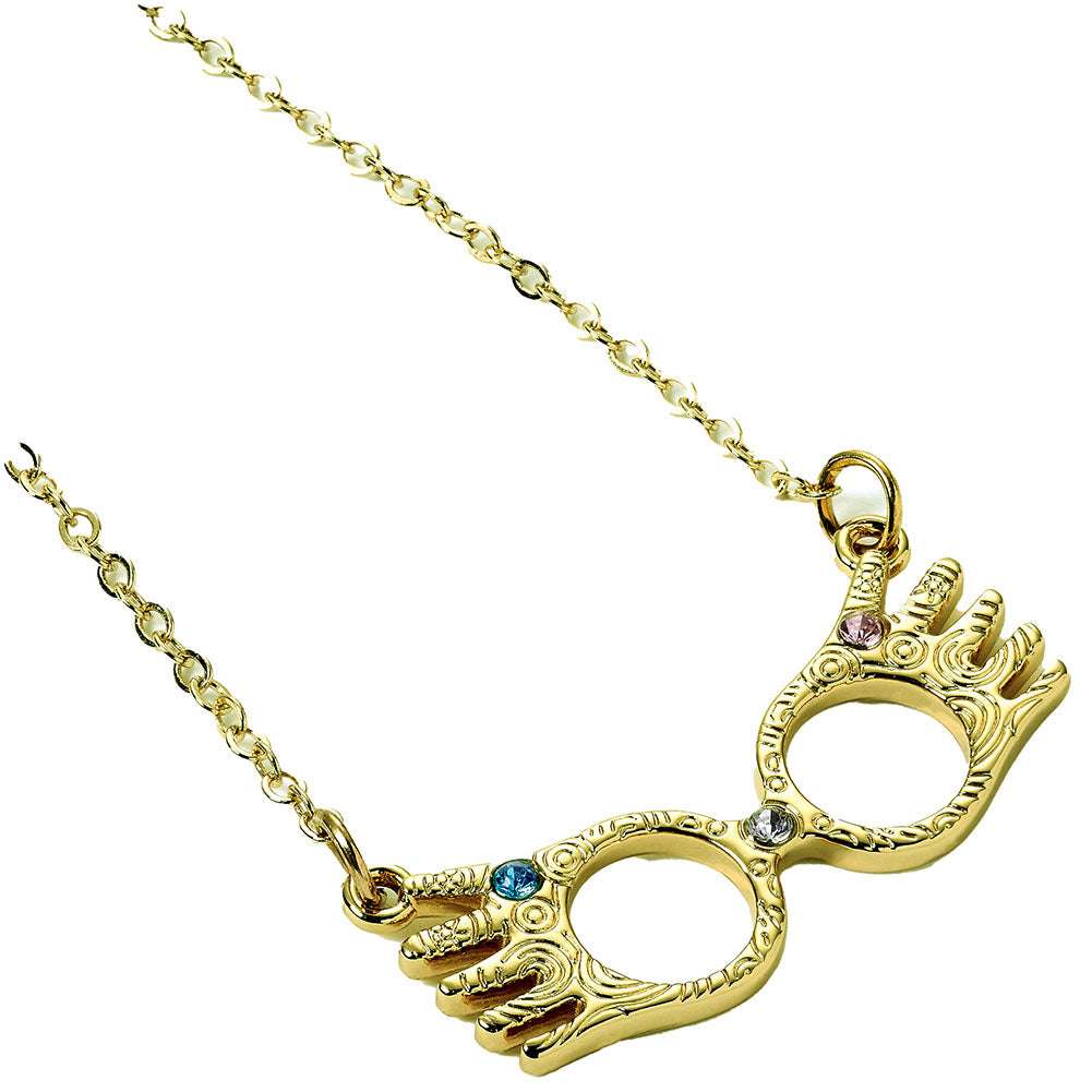 Harry Potter Gold Plated Luna Spectrespecs Necklace - Shop Jewellery At Gift Moments - 1