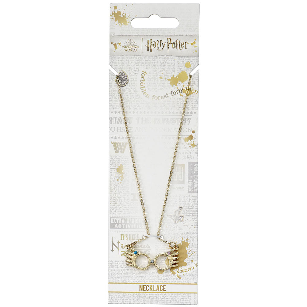 Harry Potter Gold Plated Luna Spectrespecs Necklace - Shop Jewellery At Gift Moments - 3