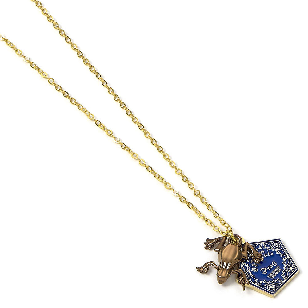 Harry Potter Gold Plated Chocolate Frog Necklace - Shop Jewellery At Gift Moments - 2