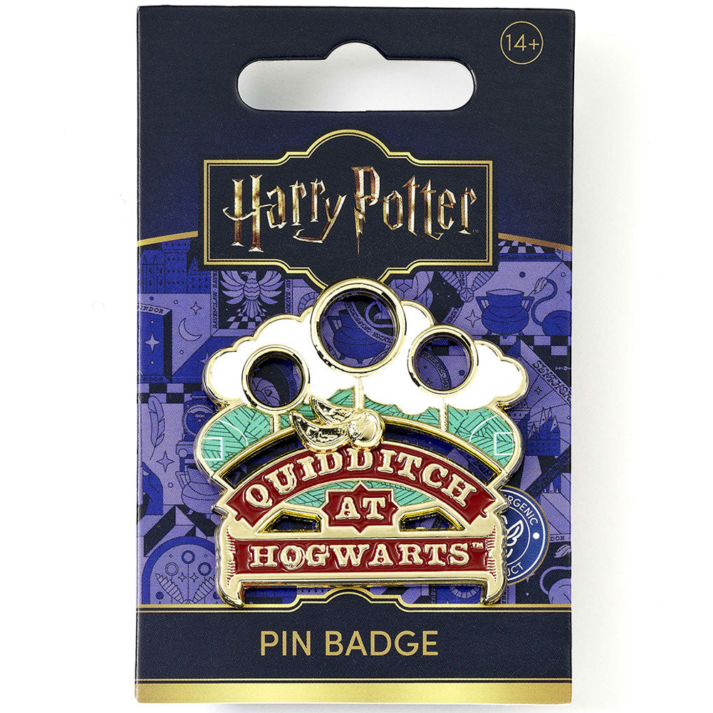 Harry Potter Golden Snitch Sliding Pin Badge: 4 - Badges By Harry Potter