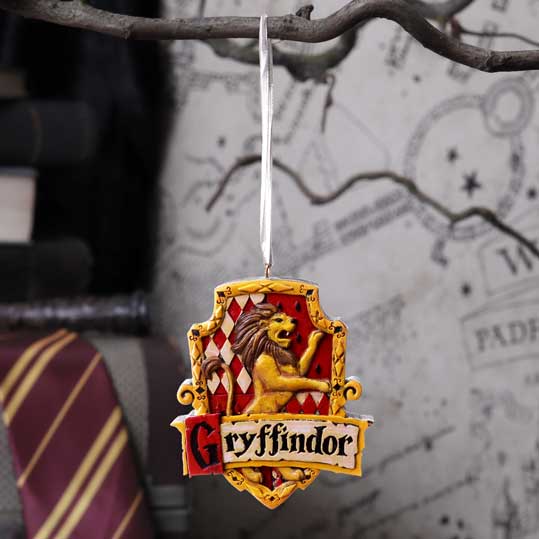 Harry Potter Gryffindor Crest Hanging Ornament: 1 - Decorations By Harry Potter