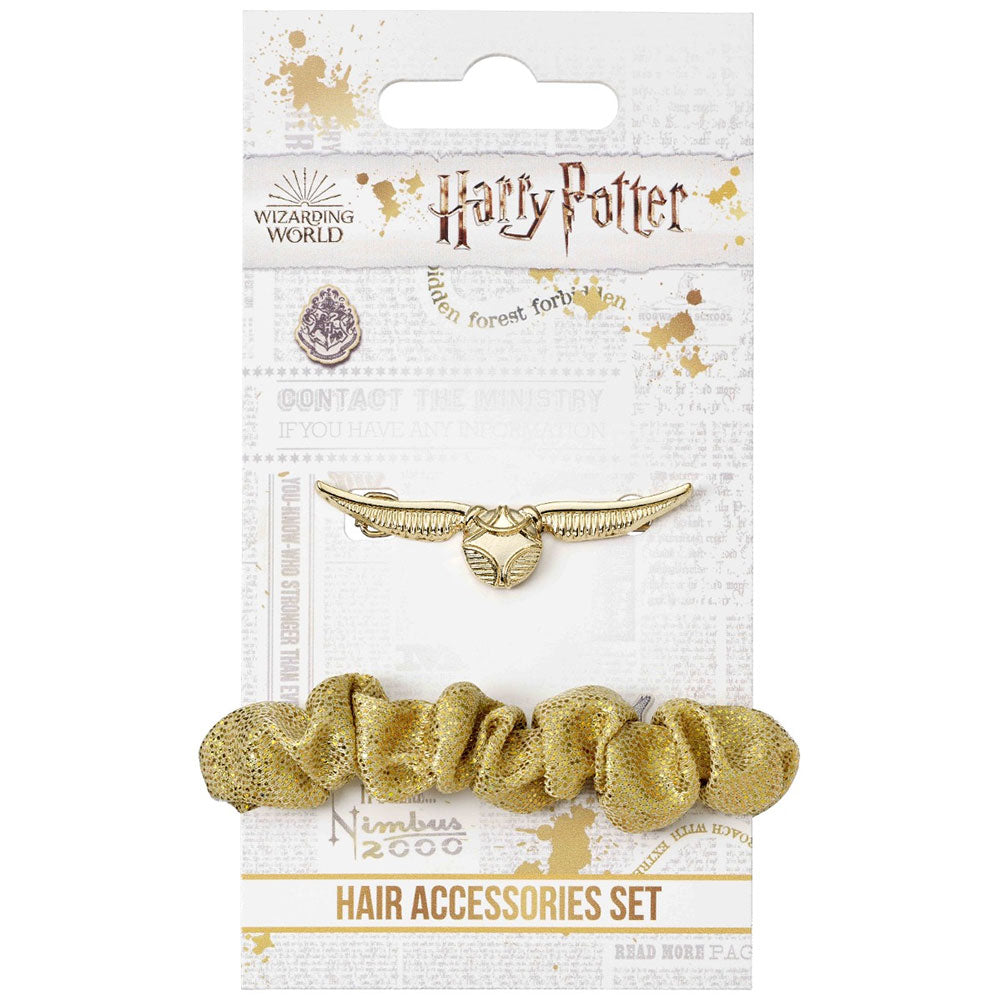 Harry Potter Hair Accessory Set Golden Snitch - Shop Accessories At Gift Moments - 2