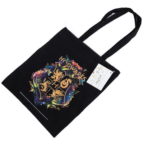 Harry Potter Hogwarts Crest Canvas Tote Bag: 4 - Bags By Harry Potter