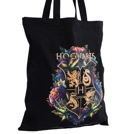 Harry Potter Hogwarts Crest Canvas Tote Bag: 1 - Bags By Harry Potter