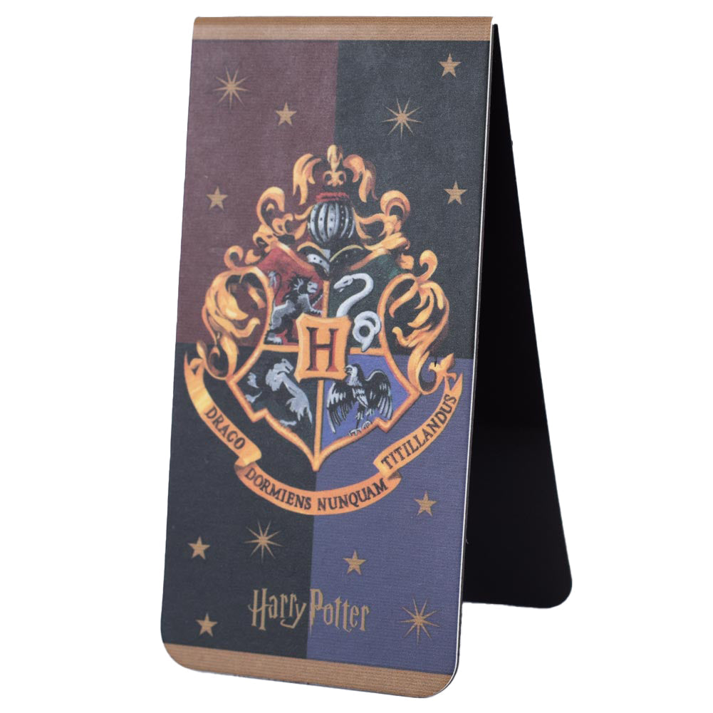 Harry Potter Hogwarts Crest Magnetic Bookmark - Shop Bookmarks At Gift Moments - 1