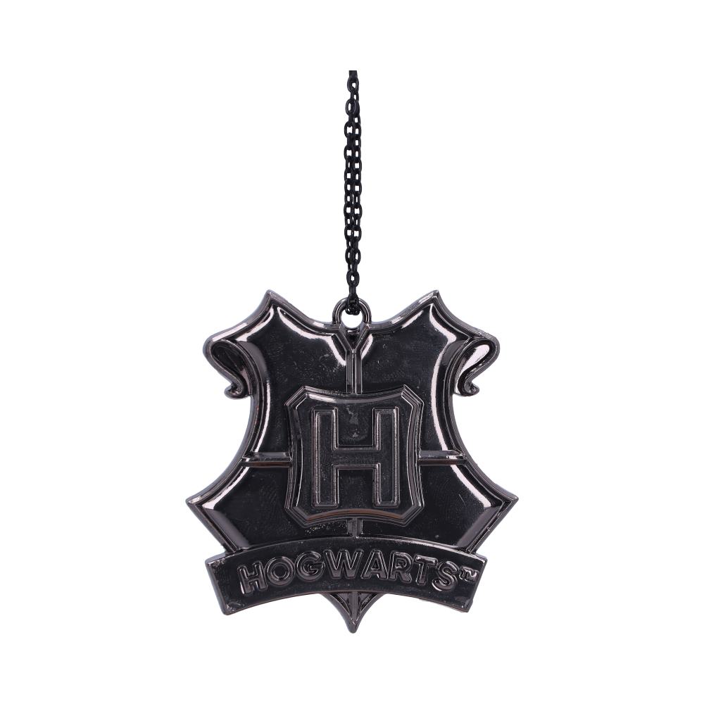 Harry Potter Hogwarts Crest Silver Hanging Ornament: 2 - Decorations By Harry Potter