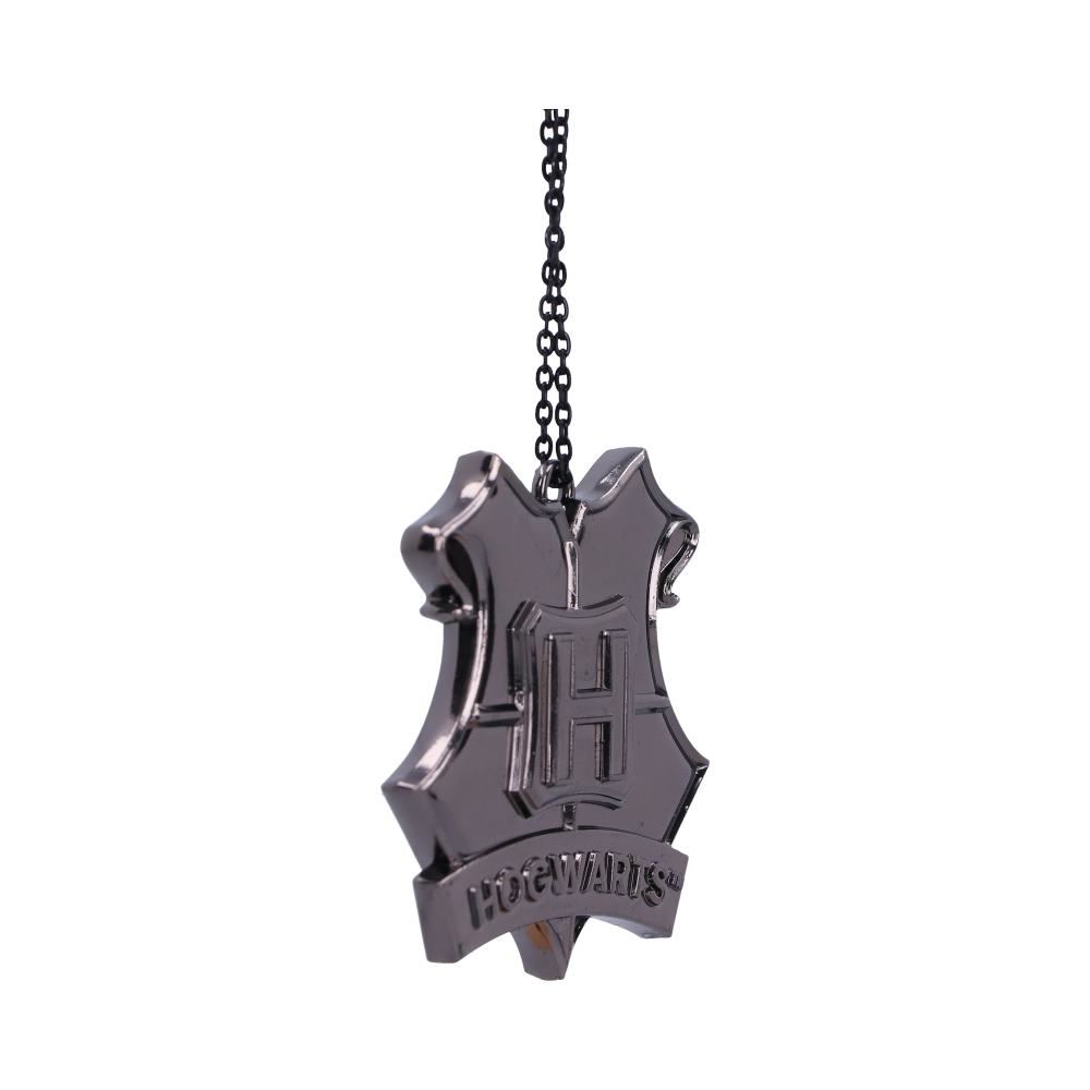 Harry Potter Hogwarts Crest Silver Hanging Ornament: 5 - Decorations By Harry Potter
