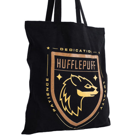 Harry Potter Hufflepuff Canvas Tote Bag: 1 - Bags By Harry Potter