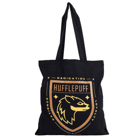 Harry Potter Hufflepuff Canvas Tote Bag: 2 - Bags By Harry Potter