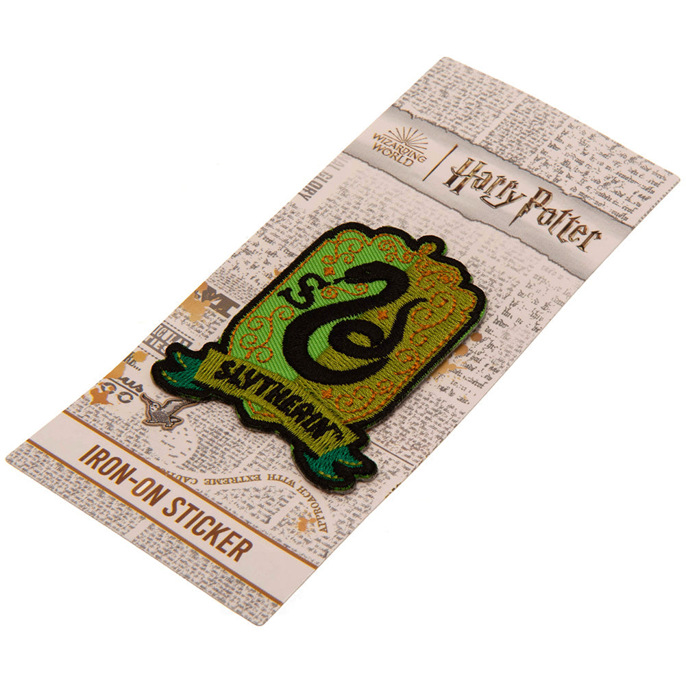 Harry Potter Iron-On Patch Slytherin: 3 - Badges By Harry Potter