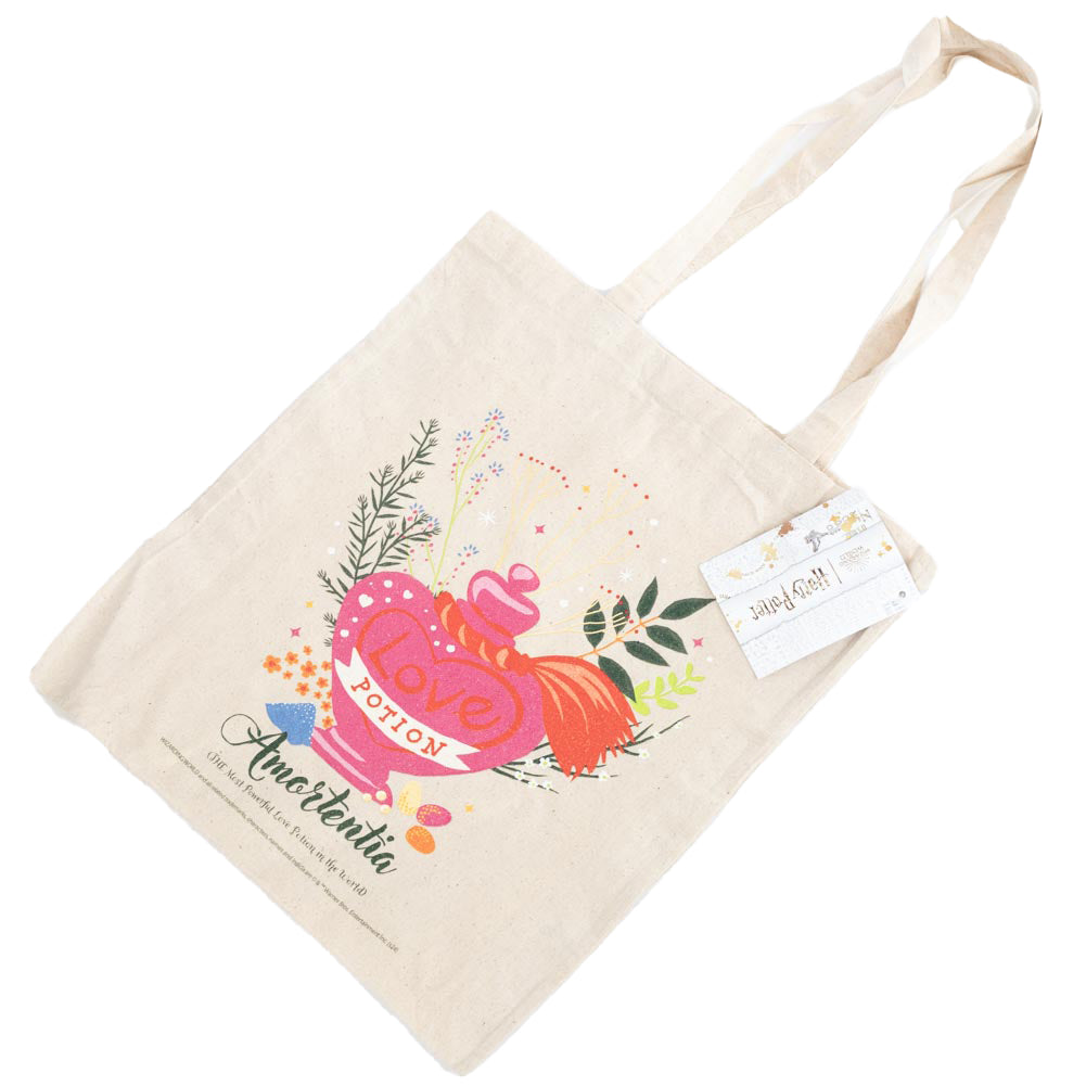 Harry Potter Love Potion Canvas Tote Bag: 4 - Bags By Harry Potter