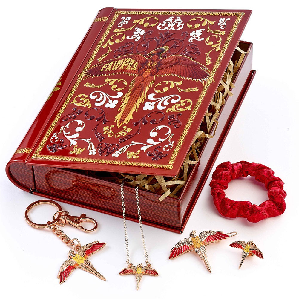 Harry Potter Fawkes Luxury Gift Tin - Shop Keyrings At Gift Moments - 1