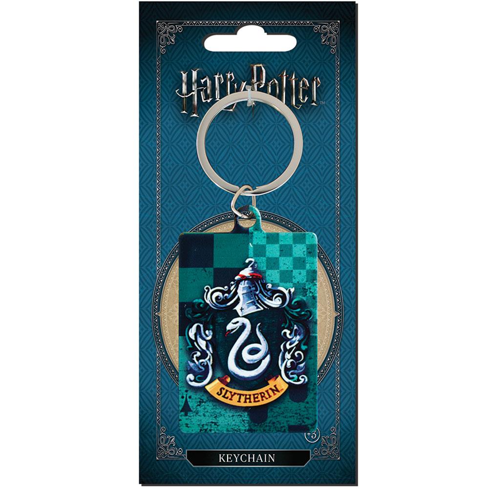 Harry Potter Metal Keyring Slytherin: 3 - Keyrings By Harry Potter
