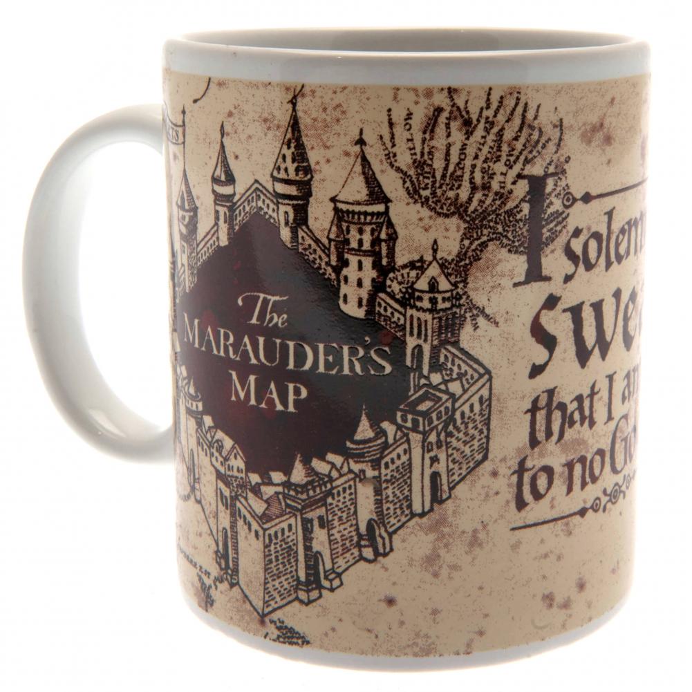 Harry Potter Mug & Coaster Set Marauders Map: 2 - Keyrings By Harry Potter