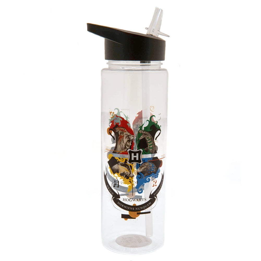 Harry Potter Hogwarts Plastic Drinks Bottle - Shop Water Bottles At Gift Moments - 1