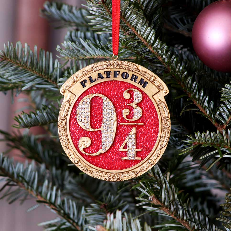 Harry Potter Platform 9 3/4 Hanging Ornament - Shop Decorations At Gift Moments - 1