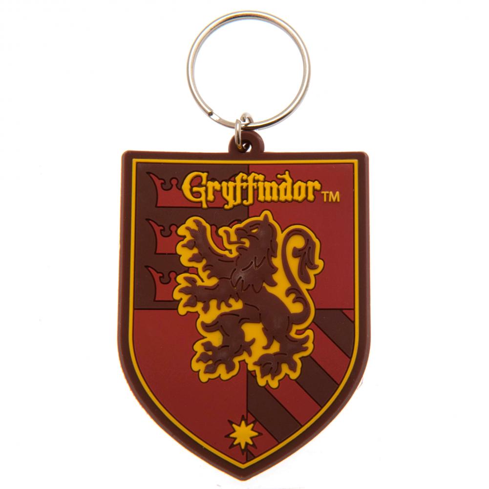 Harry Potter Gryffindor PVC Keyring - Shop Keyrings At Gift Moments - 1