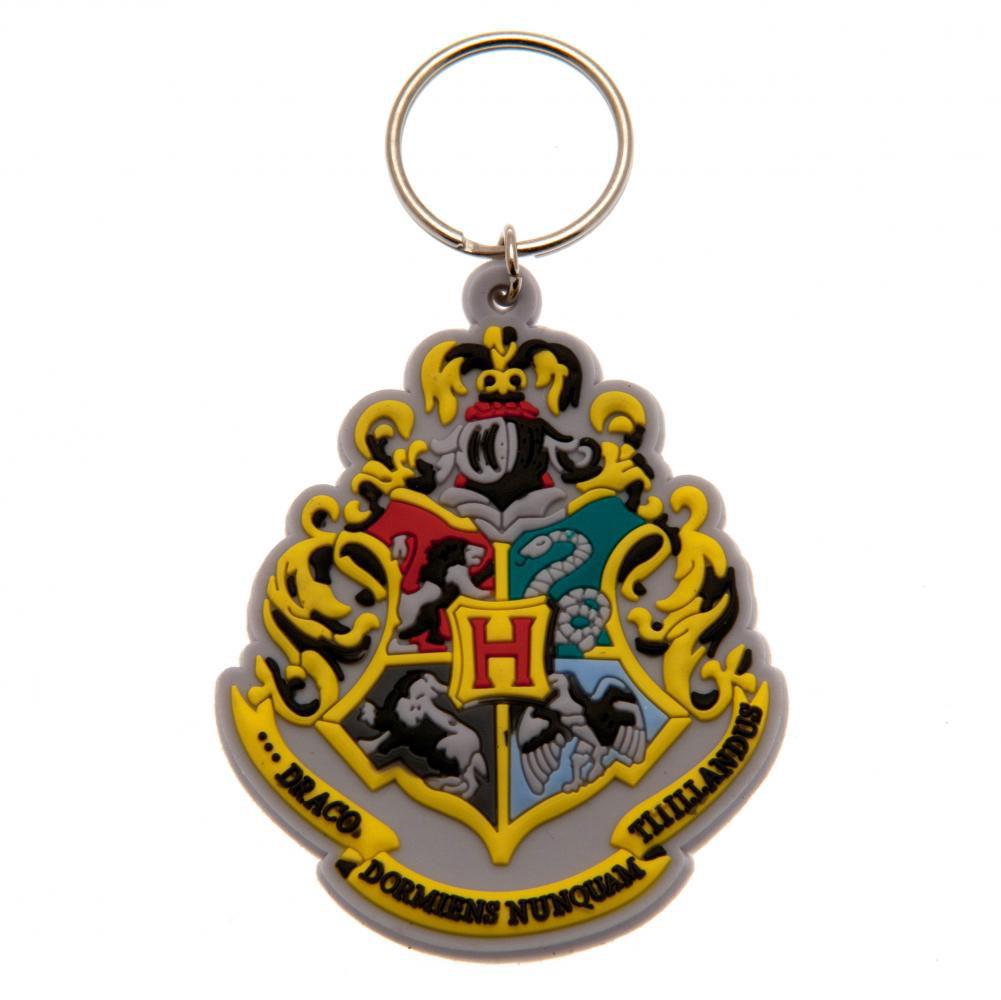 Harry Potter Hogwarts PVC Keyring - Shop Keyrings At Gift Moments - 1